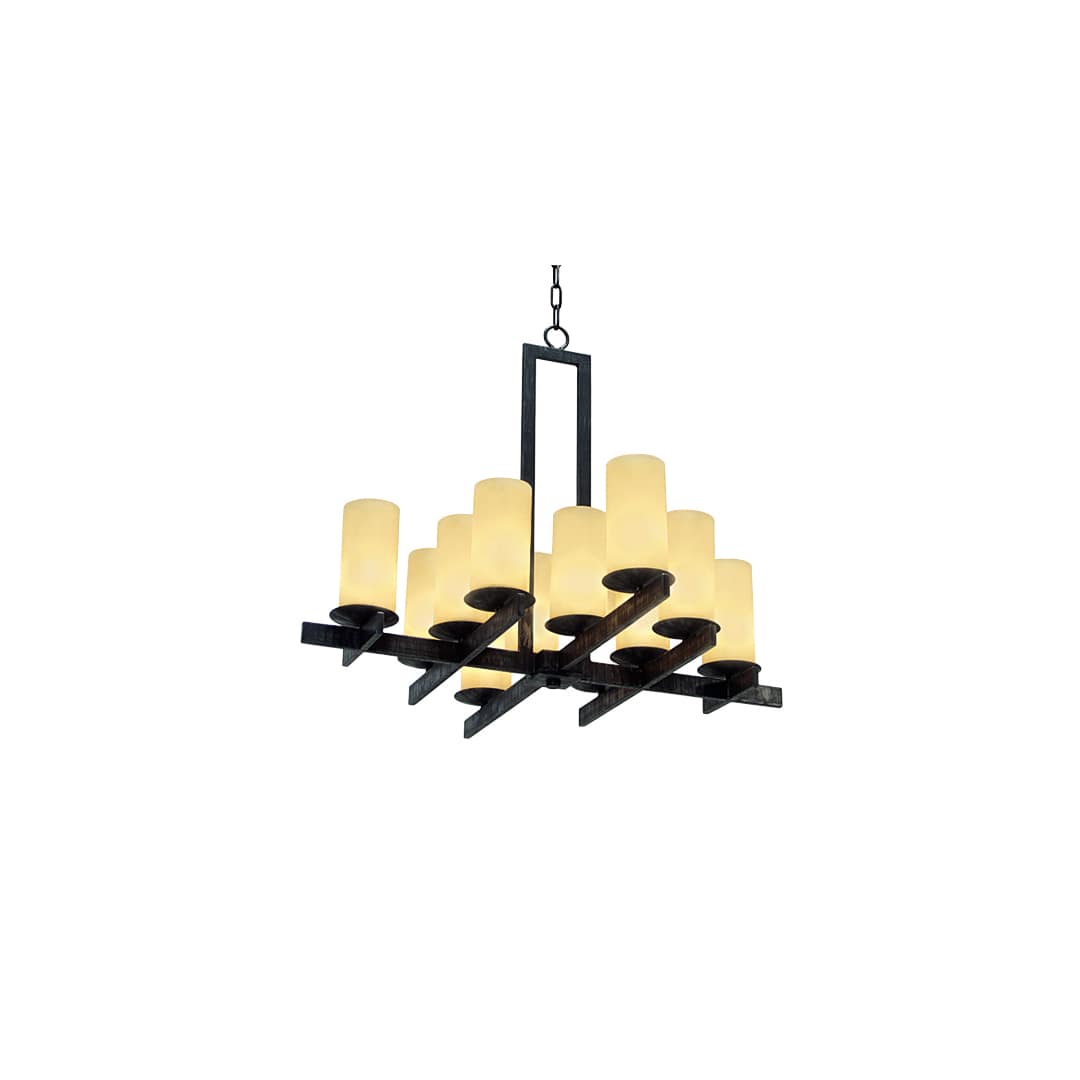 Dante 12 Light 36" Wide Pillar Candle Style Chandelier