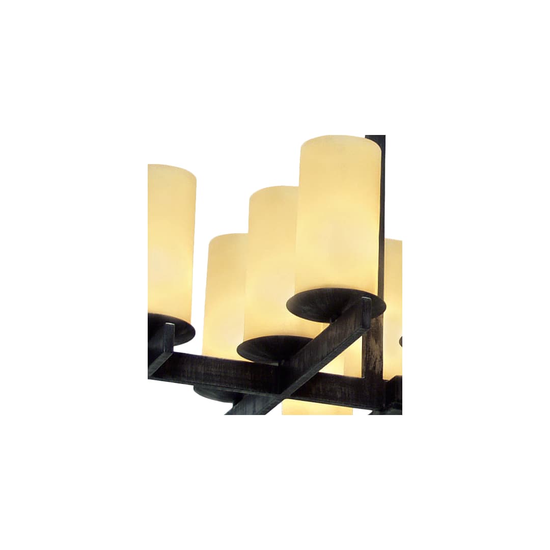 Dante 12 Light 36" Wide Pillar Candle Style Chandelier