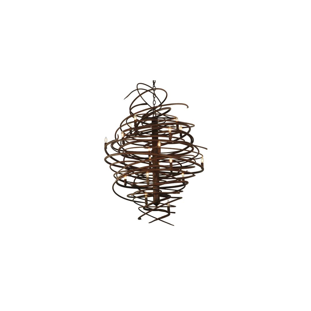 Cyclone 18 Light 36" Wide Taper Candle Style Chandelier