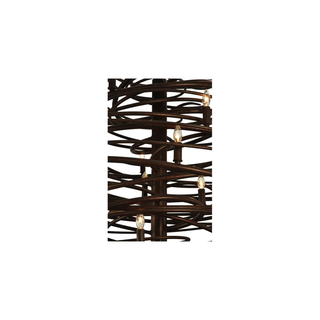 Cyclone 18 Light 36" Wide Taper Candle Style Chandelier