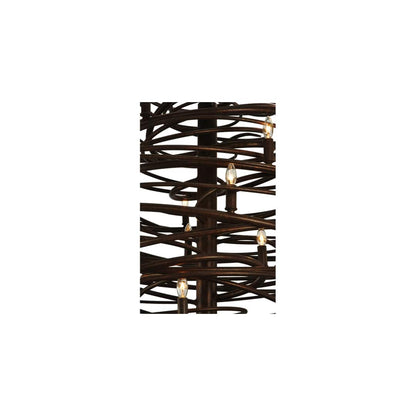 Cyclone 18 Light 36" Wide Taper Candle Style Chandelier