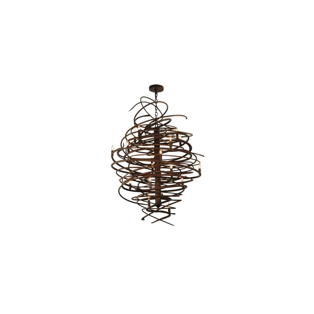 Cyclone 18 Light 36" Wide Taper Candle Style Chandelier
