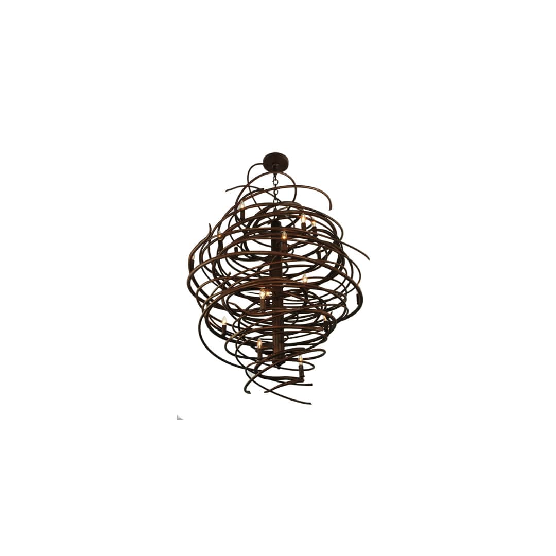 Cyclone 18 Light 36" Wide Taper Candle Style Chandelier