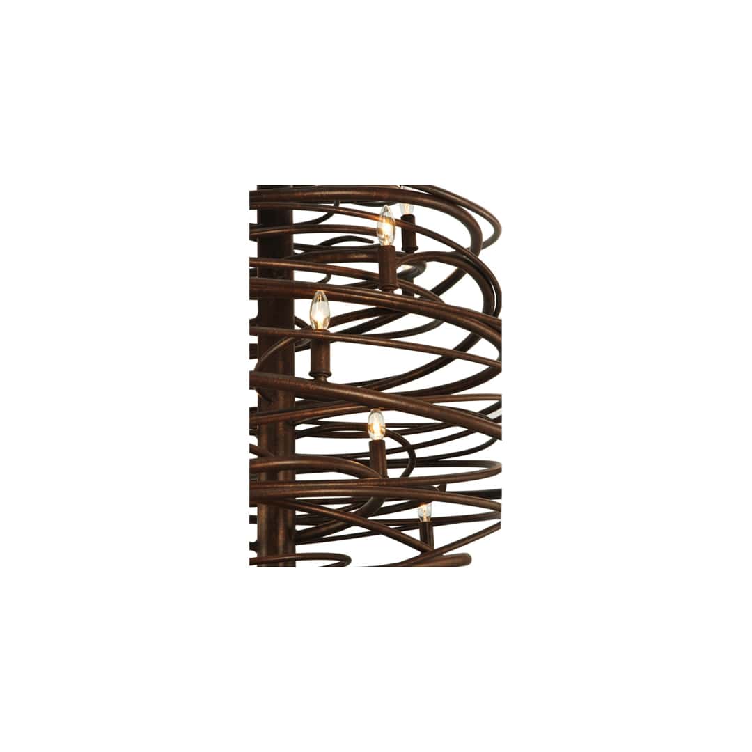 Cyclone 18 Light 36" Wide Taper Candle Style Chandelier