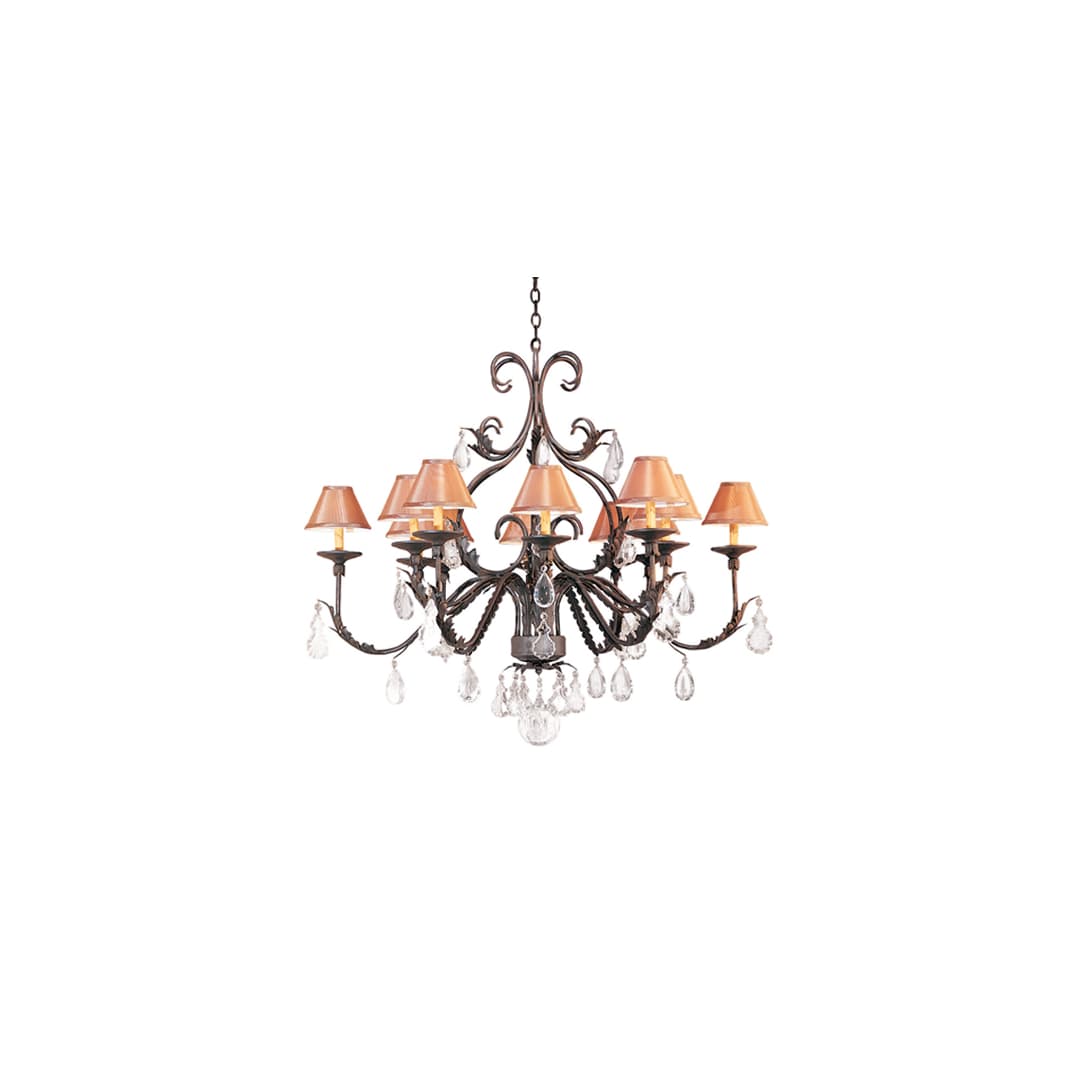 French Elegance 12 Light 48" Wide Crystal Chandelier