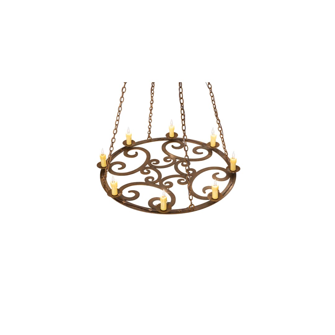 Ashley 8 Light 42" Wide Taper Candle Style Chandelier