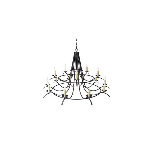 Octavia 15 Light 78" Wide Taper Candle Style Chandelier