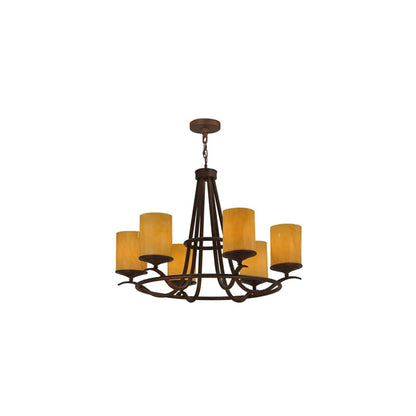 Octavia 6 Light 36" Wide Pillar Candle Style Chandelier