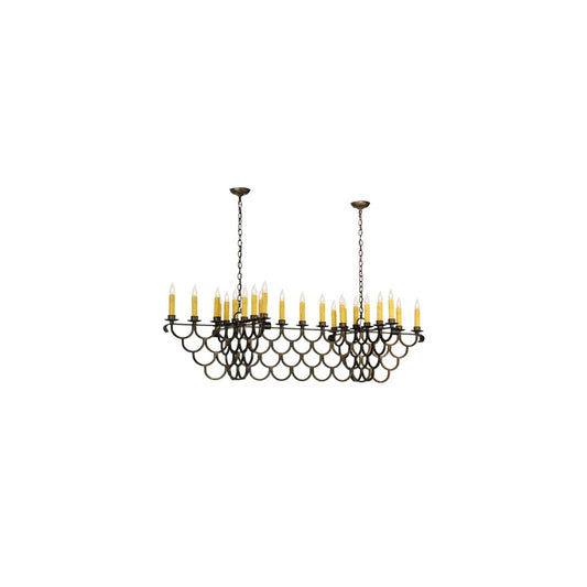 Picadilly 23 Light 32" Wide Taper Candle Style Chandelier