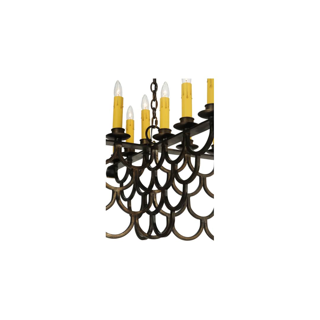 Picadilly 23 Light 32" Wide Taper Candle Style Chandelier