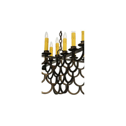 Picadilly 23 Light 32" Wide Taper Candle Style Chandelier