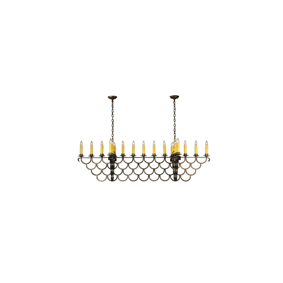 Picadilly 23 Light 32" Wide Taper Candle Style Chandelier