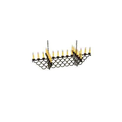 Picadilly 23 Light 32" Wide Taper Candle Style Chandelier