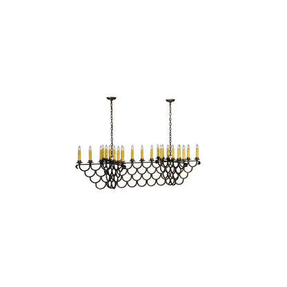 Picadilly 23 Light 32" Wide Taper Candle Style Chandelier
