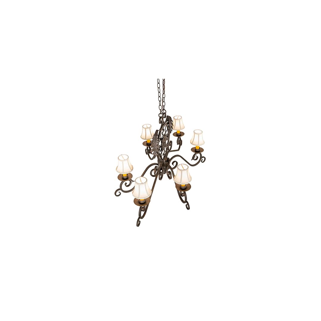Christabel 6 Light 24" Wide Chandelier