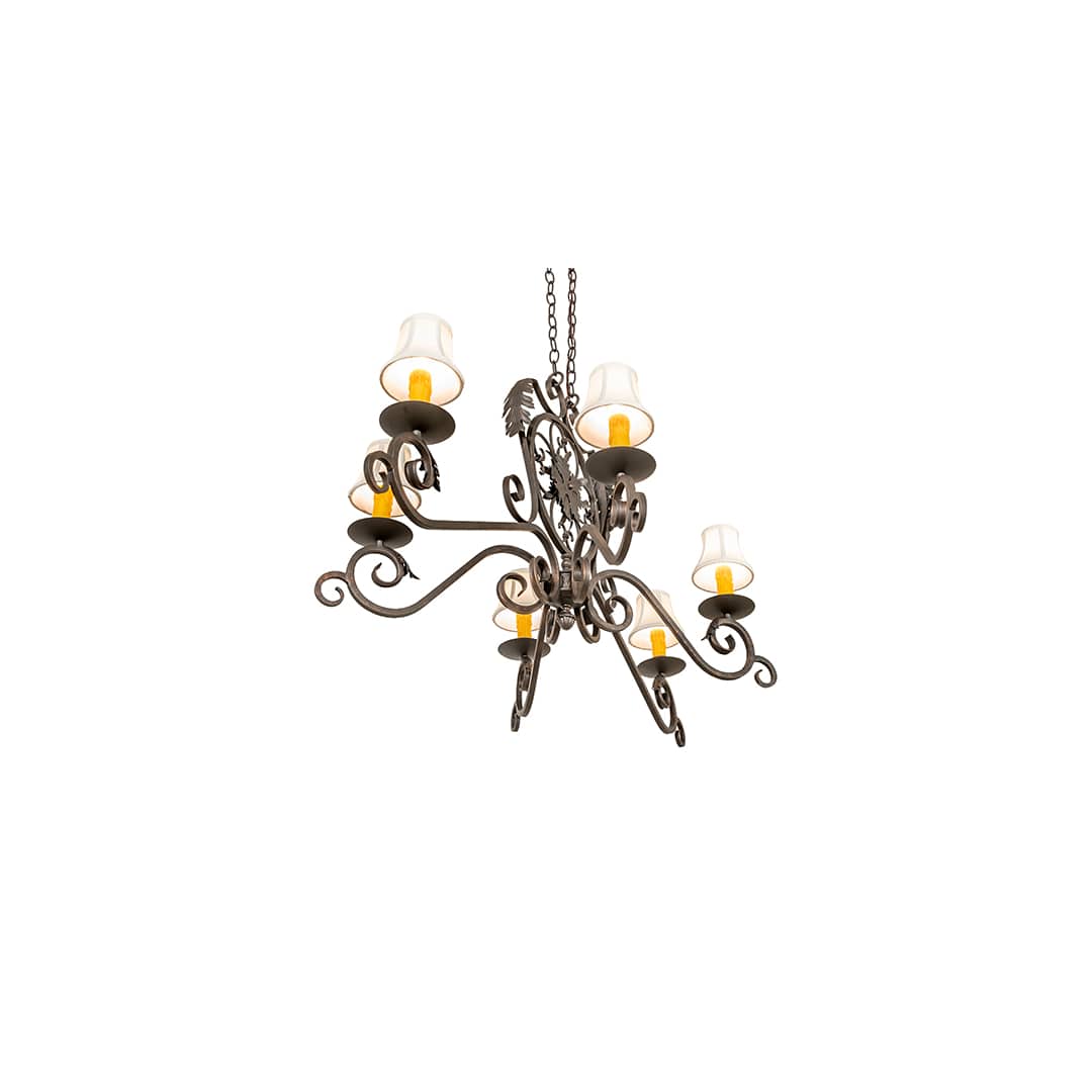 Christabel 6 Light 24" Wide Chandelier