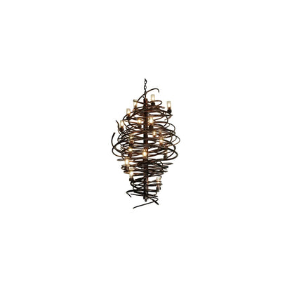 Centric 18 Light 30" Wide Taper Candle Style Chandelier
