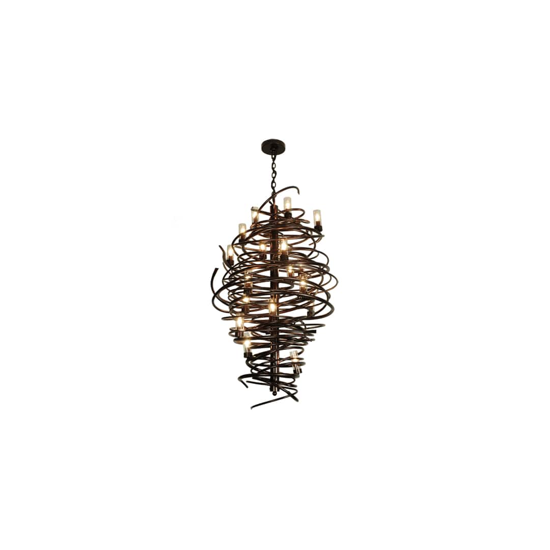 Centric 18 Light 30" Wide Taper Candle Style Chandelier