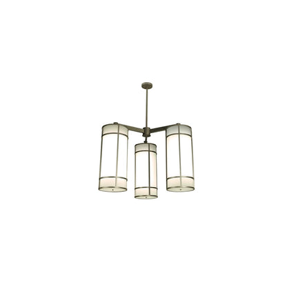 Cilindro Jackson Hall 12 Light 49" Wide Chandelier