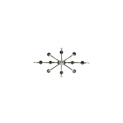 Celine 10 Light 28" Wide Crystal Candle Style Chandelier