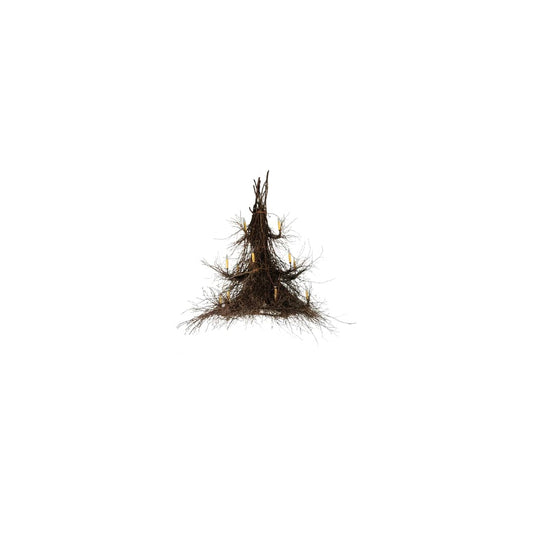 Twigs 15 Light 72" Wide Taper Candle Style Chandelier
