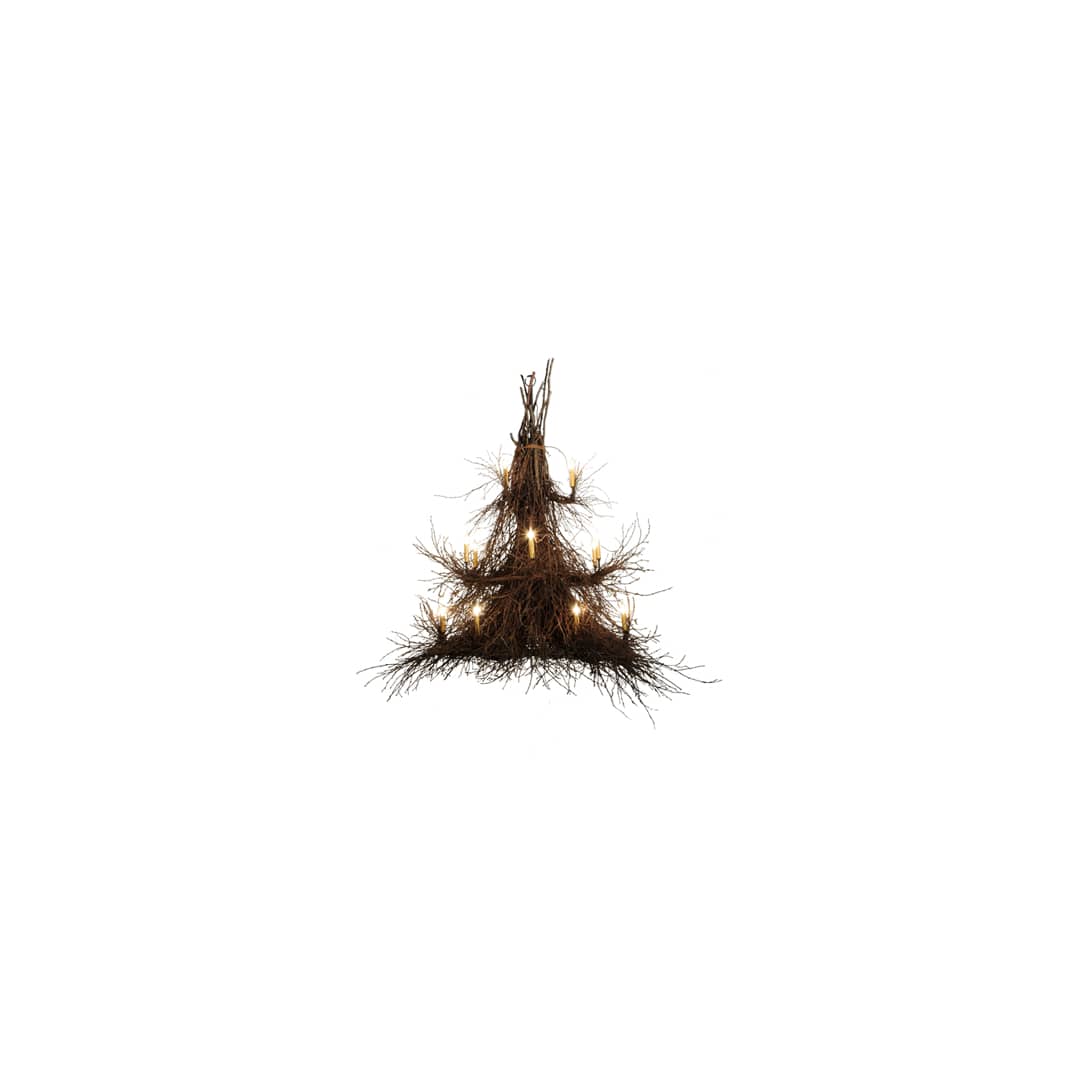 Twigs 15 Light 72" Wide Taper Candle Style Chandelier