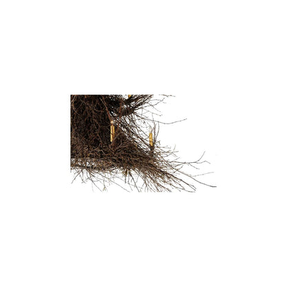 Twigs 15 Light 72" Wide Taper Candle Style Chandelier