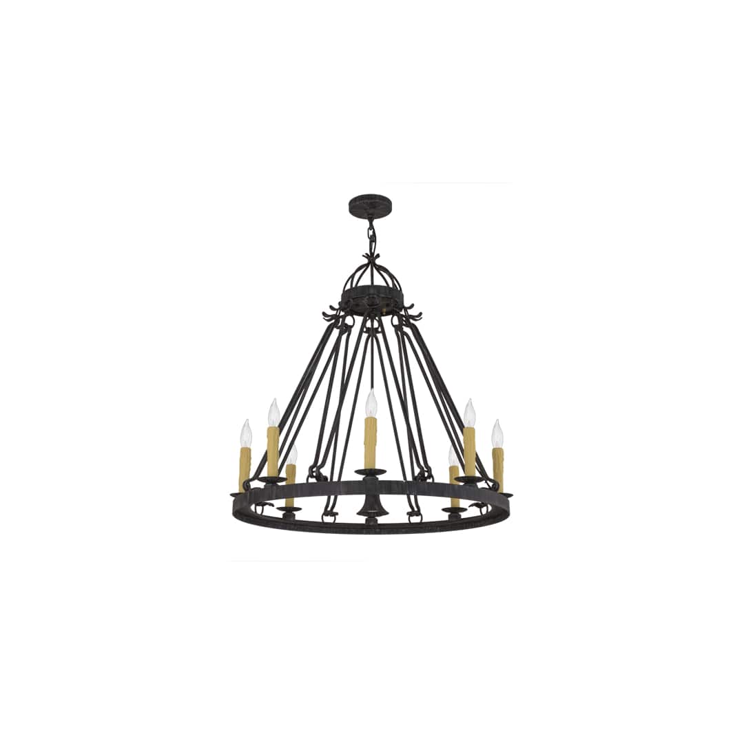 Lakeshore 36" Wide Taper Candle Style Chandelier