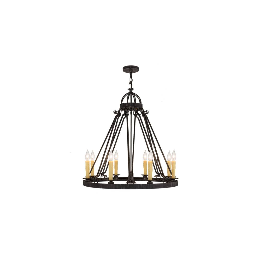 Lakeshore 36" Wide Taper Candle Style Chandelier