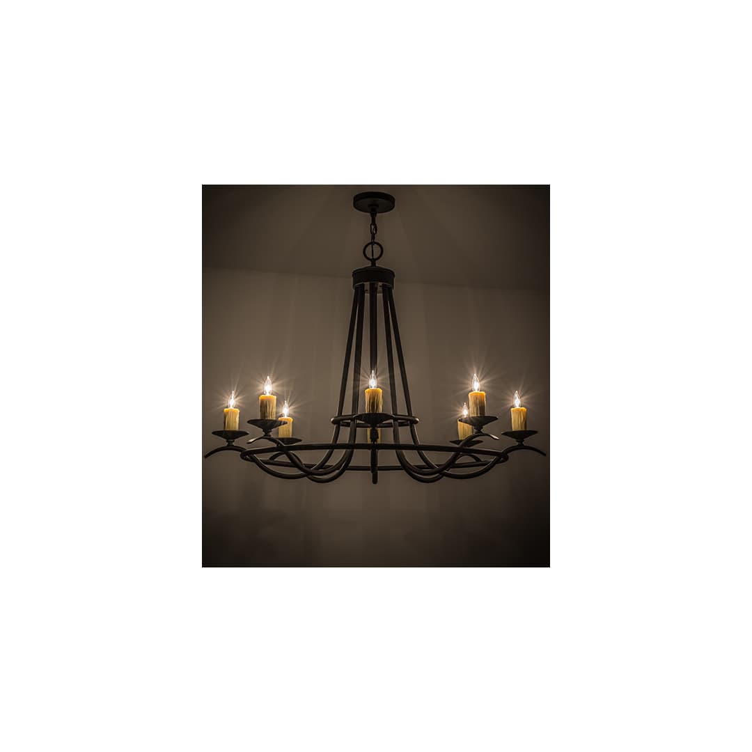 Octavia 8 Light 38" Wide Taper Candle Style Chandelier