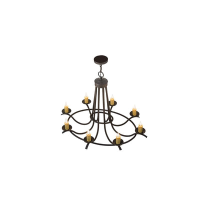Octavia 8 Light 38" Wide Taper Candle Style Chandelier