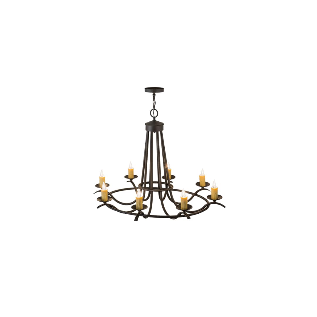 Octavia 8 Light 38" Wide Taper Candle Style Chandelier
