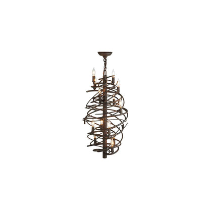 Cyclone 13 Light 24" Wide Taper Candle Style Chandelier