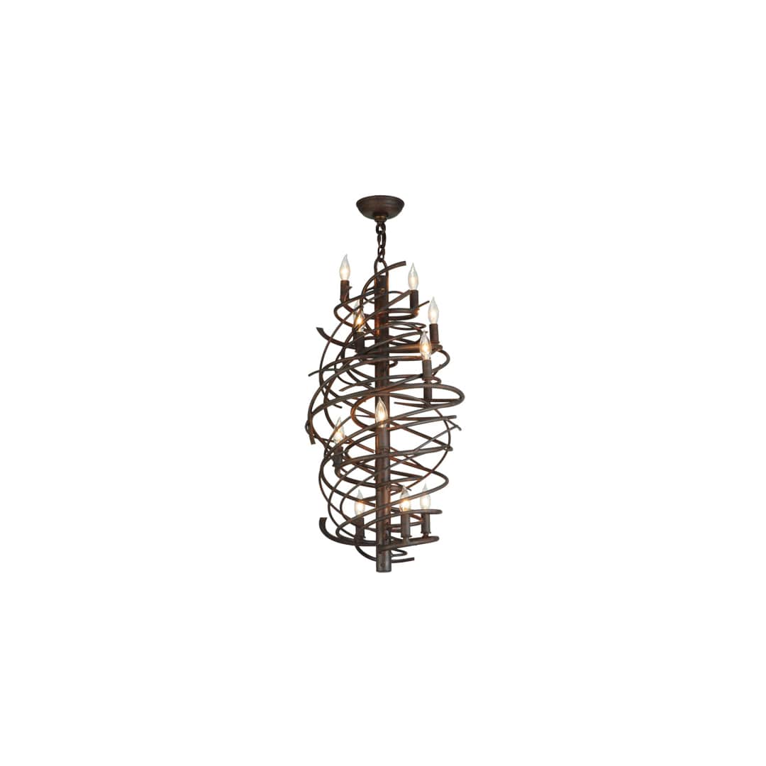 Cyclone 13 Light 24" Wide Taper Candle Style Chandelier