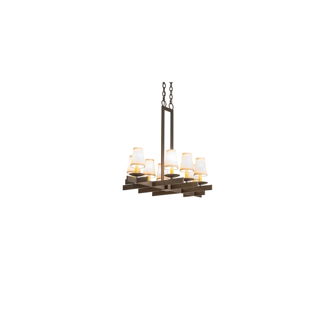 Dante 8 Light 22" Wide Chandelier