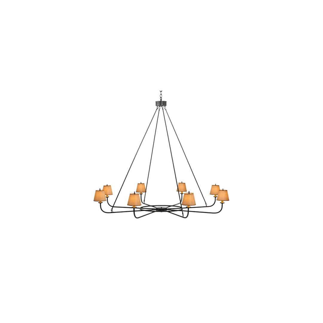 Brach Ring 8 Light 62" Wide Chandelier