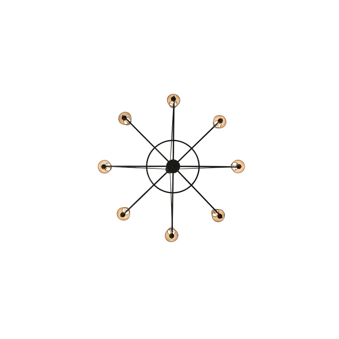 Brach Ring 8 Light 62" Wide Chandelier