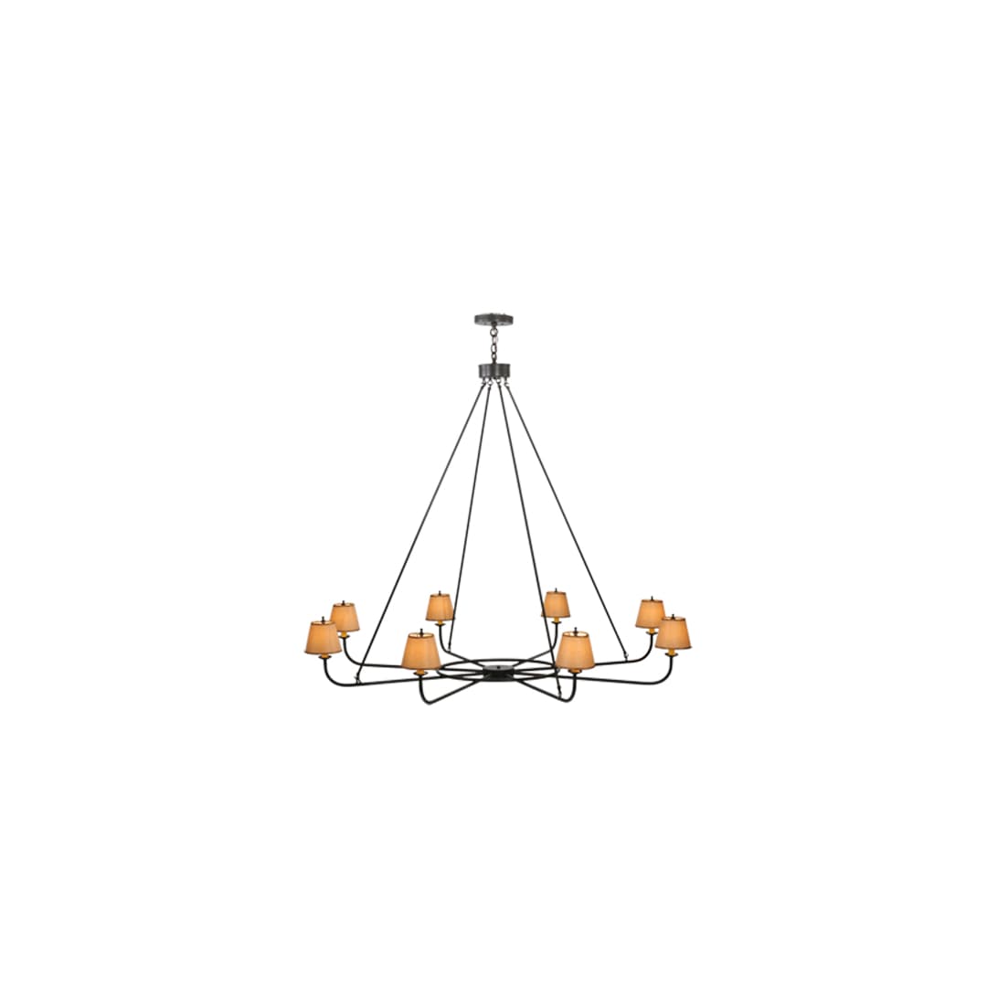 Brach Ring 8 Light 62" Wide Chandelier