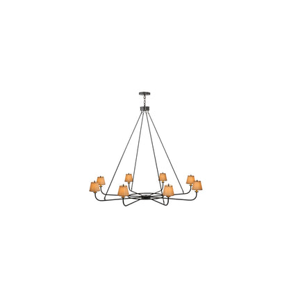 Brach Ring 8 Light 62" Wide Chandelier