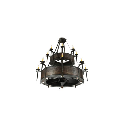 Costello 8 Light 51" Wide Taper Candle Style Chandelier