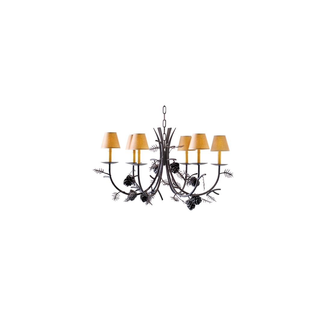 Pinecone 8 Light 42" Wide Chandelier