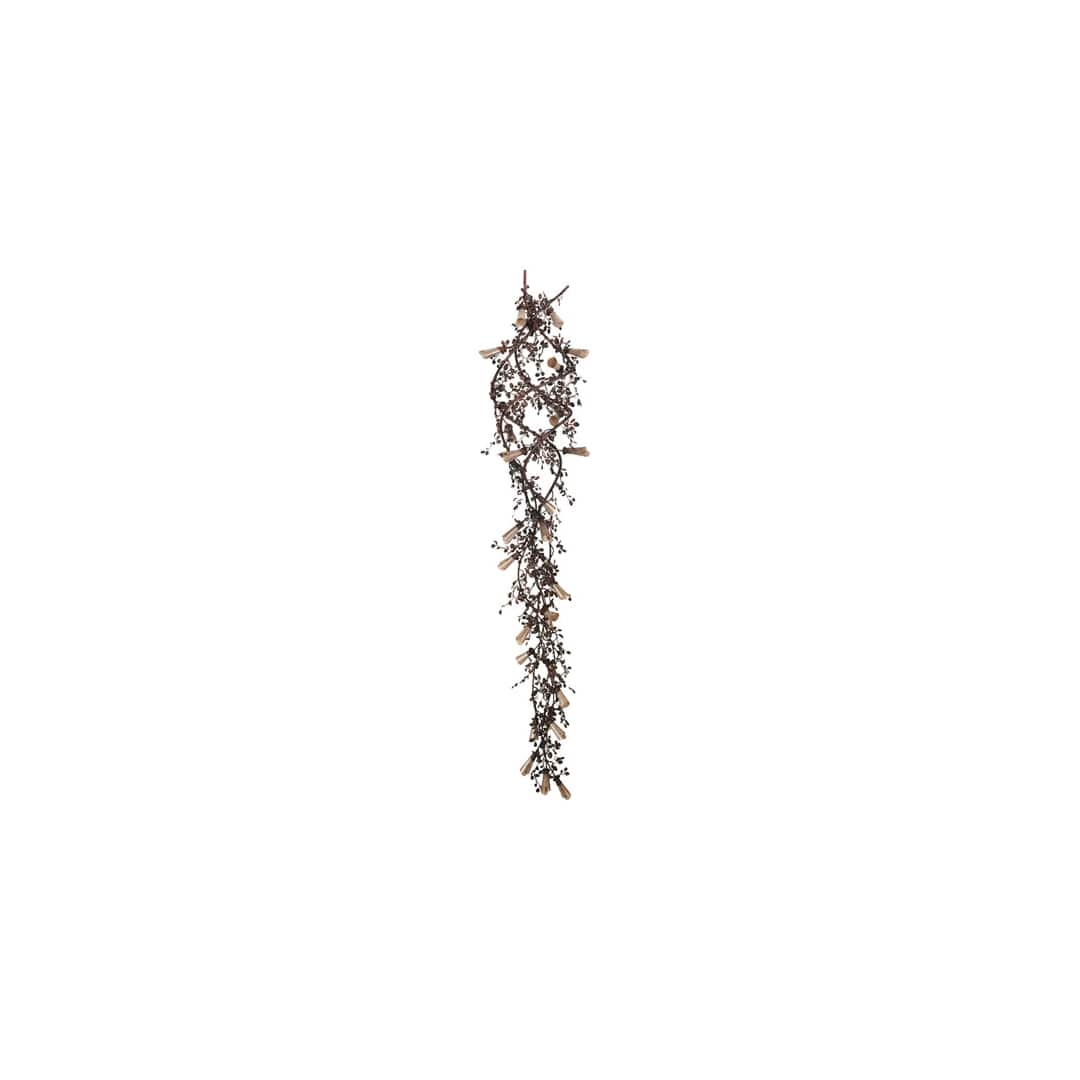 Vinca Vine 30 Light 40" Wide Wrought Iron Waterfall Chandelier