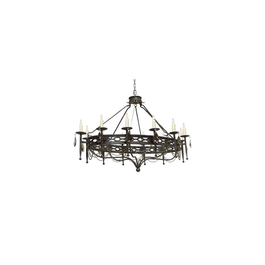 Jasmine 12 Light 36" Wide Taper Candle Style Chandelier
