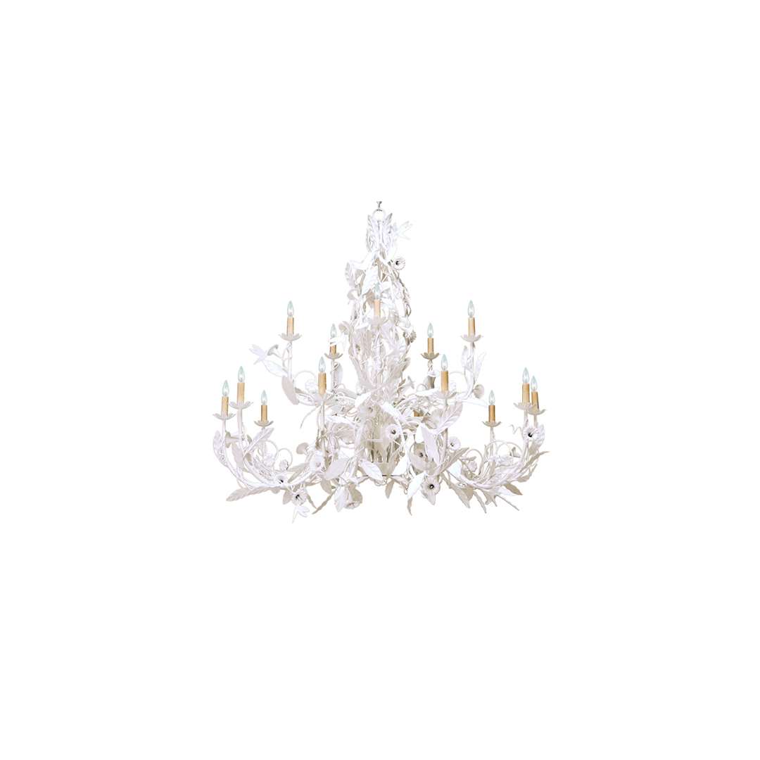 Le Printemps 15 Light 60" Wide Taper Candle Style Chandelier