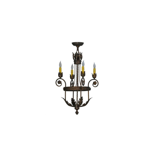 Antonia 4 Light 18" Wide Taper Candle Style Chandelier