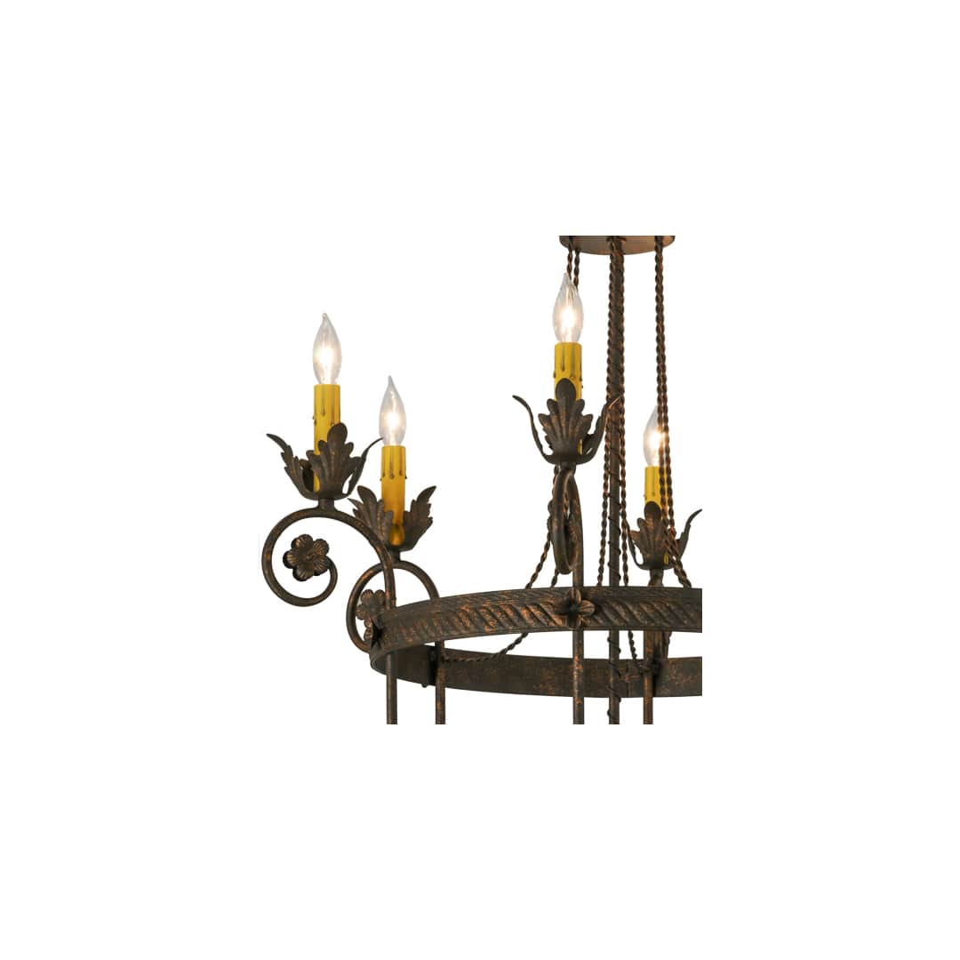Antonia 40 Light 26" Wide Taper Candle Style Chandelier