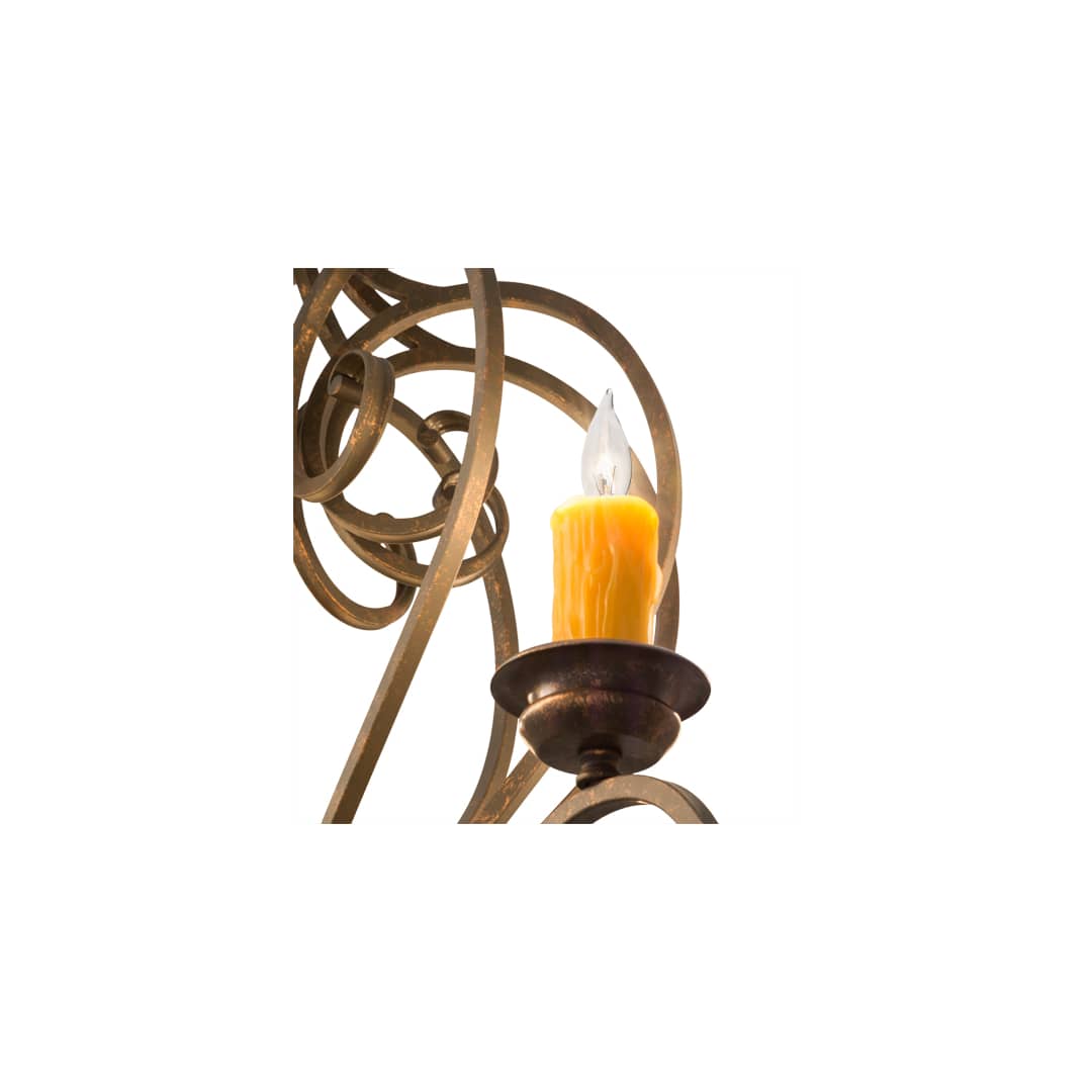Fernando 10 Light 42" Wide Taper Candle Style Chandelier