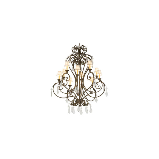 Josephine 10 Light 48" Wide Crystal Chandelier