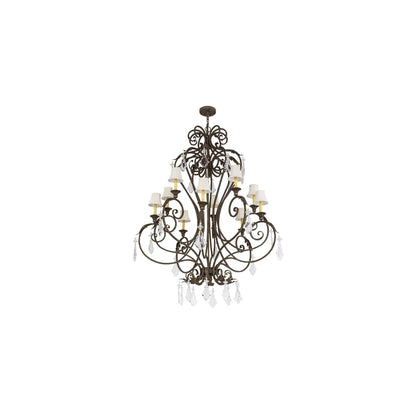 Josephine 10 Light 48" Wide Crystal Chandelier