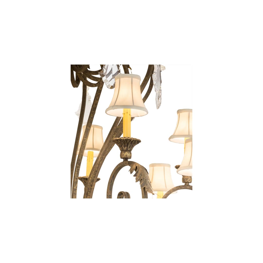 Josephine 10 Light 48" Wide Crystal Chandelier